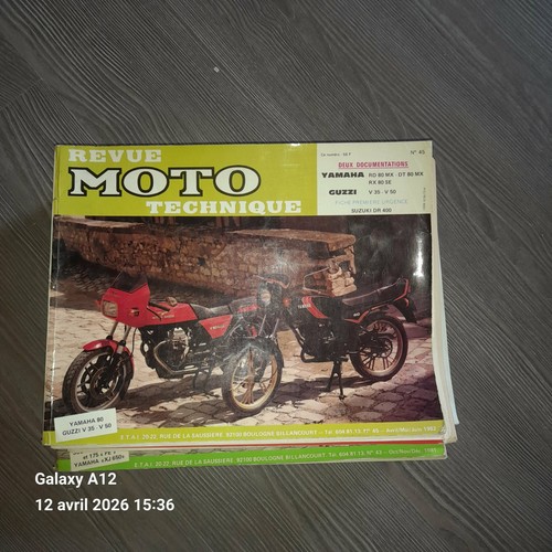 Rtm yamaha rd80 dt80 - 45,
