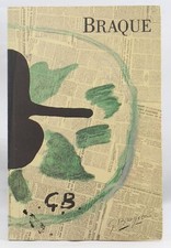 Georges Braque Oeuvre gravé Maeght éditeur  1989