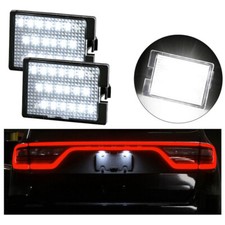 2Pcs LED feu de Plaque