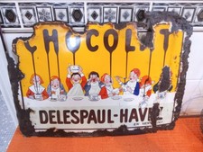 plaque émaillée ancienne publicitaire