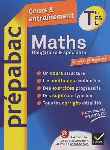 Maths tle prépabac - es,, l
