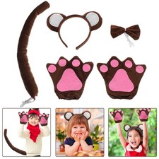 1 ensemble de costumes de singe, y compris les oreilles de singe.