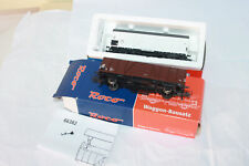 2 Wagons ROCO 46237 + 66382 Couvert Blanc et Marron des OBB en boites d'origine