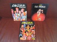 Lot 4 BD LAUZIER - un certain malaise - LILI fatale - tranches vie 3/4 - DARGAUD