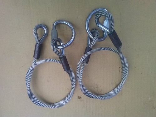 élingue câble inox 8mm - inox,
