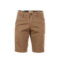 Bermuda Homme Squad2 Battista Slim Fit Coton Chino Poches Kaki