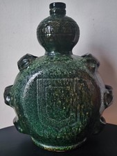 Gourde à fleur de lys XIXe s