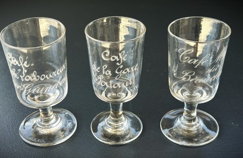 Verres anciens normands - verres,