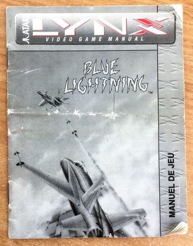 Blue lightning notice seule - blue,
