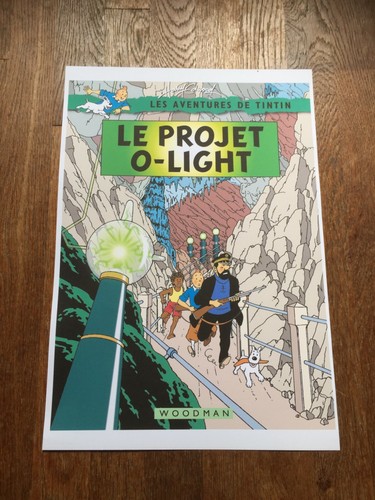 Affiche harry edwood - edwood, tintin