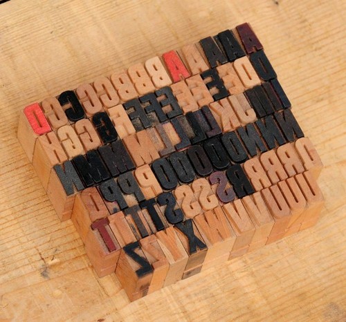 Anciens caractères - a-z,