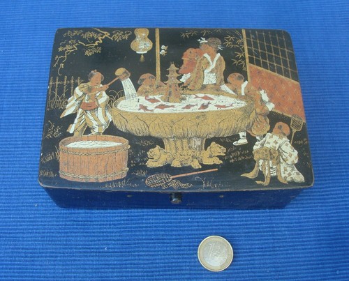 V38 boite laque - de, chine