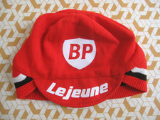 Casquette Cycliste Lejeune BP années 80'S Vintage vélo Cap retro cycling