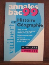 Annales bac 98; Histoire