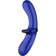 Godes Sans Vibration Satisfyer - Gode Double Cristal Bleu - Standard EU/CE