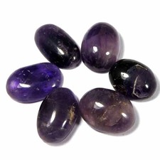 95,00 cts 100 % agate d'améthyste bleue naturelle cabochon ovale pierre...