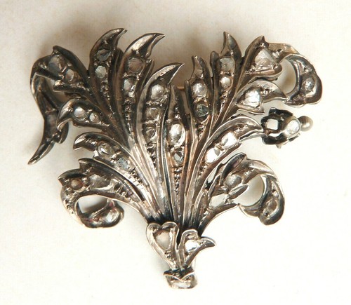 Broche argent vermeil - broche,