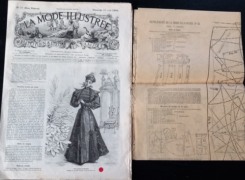 Mode illustree 1893 - illustree, n°33