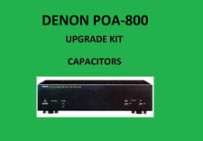 Amplificateur stéréo DENON POA-800 KIT de réparation - tous les condensateurs