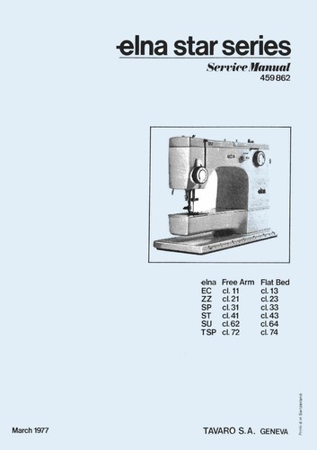 Elna star repair service - /,