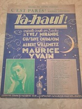 Partition ancienne "C’est