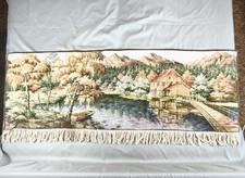 Ancienne tapisserie de paysage