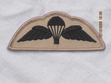 Para Schwinge, Parachutiste Qualifié, Fallschirmjäger, Noir/Khaki, Parachute