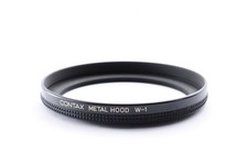 Capot métallique Contax W-1 82 mm excellent + 5 pare-soleil du Japon Y3490