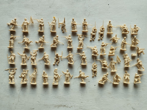 Lot figurines soldats 72 - de, 1/72