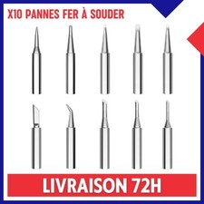 x10 Pointe Panne de Fer à Souder Soudure Métallique Soudage Série 900M-T 40mm