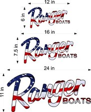 Ranger Bass Boats Decal USA