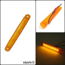 1x 24v Orange 9 Led Feu De