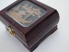 Boite à bijoux bois laqué
