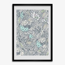 Photo Le salon 70x100cm Cadre