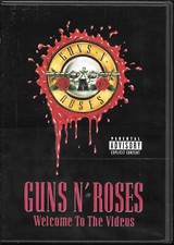 DVD ALL ZONE 13 TITRES--GUNS N' ROSES--WELCOME TO THE VIDEOS--