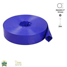 Tuyau refoulement évacuation gros débit pour motopompe thermique diamètre 4"