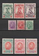 BELGIQUE - N° Yvert 126/134