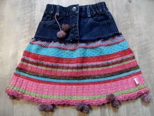 MIM-PI belle jupe en jean avec