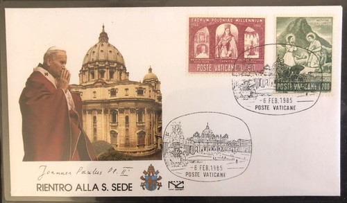Fdc vatican pope john - «,