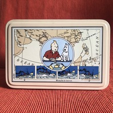 boîte métal tintin Et Milou Hergé