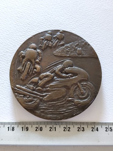 Medaille course moto ref20188j - medaille,