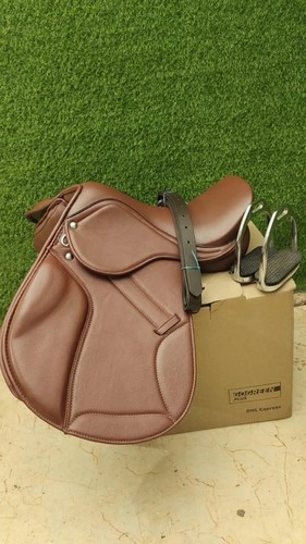Selle cheval cuir à - de, en