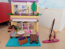 Lego friends 41037, La villa sur la plage complet, notice, sans boite.