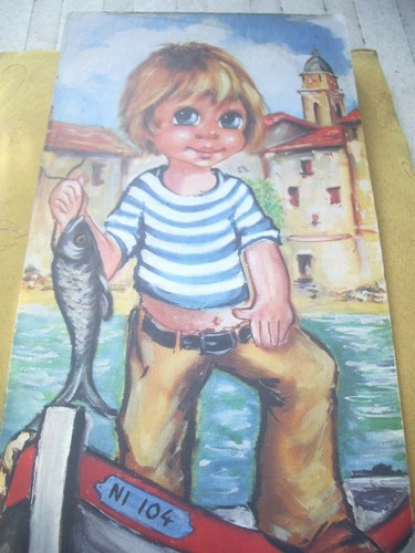 Tableau poulbot vintage - tableau, le