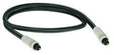 Câble Numérique Optique Toslink Spidf + Adaptateur D'Angle (Option) Nylon 0,7m À