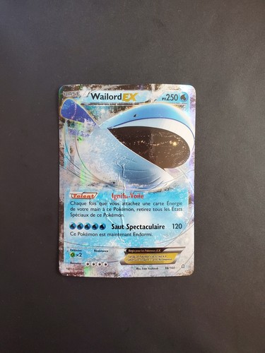 Carte pokémon wailord - carte,