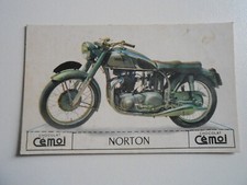 ANCIENNE CHROMOS CHOCOLAT CEMOI MOTO NORTON