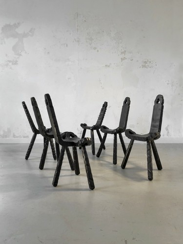 1950 chaises moderniste - chaises,
