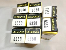 LAMPE double triode 6350