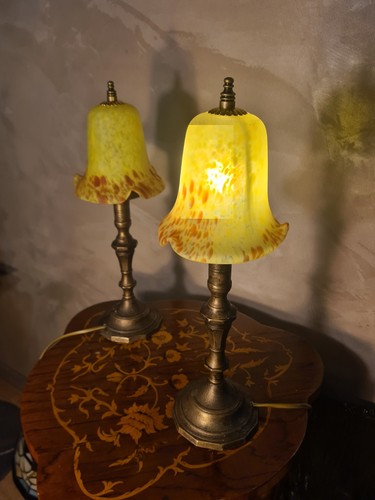 Paire lampes chevet - de,